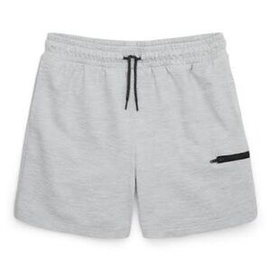 Athletic Works Kids Soft Silver Grey Shorts